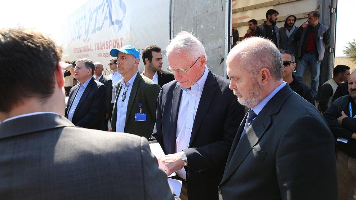 ABD heyeti Suriye sınırında