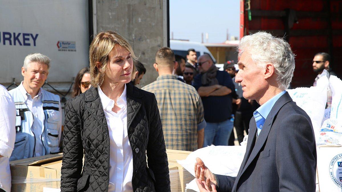 ABD heyeti Suriye sınırında