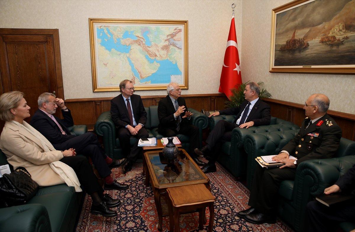 Akar, AB heyetiyle görüştü