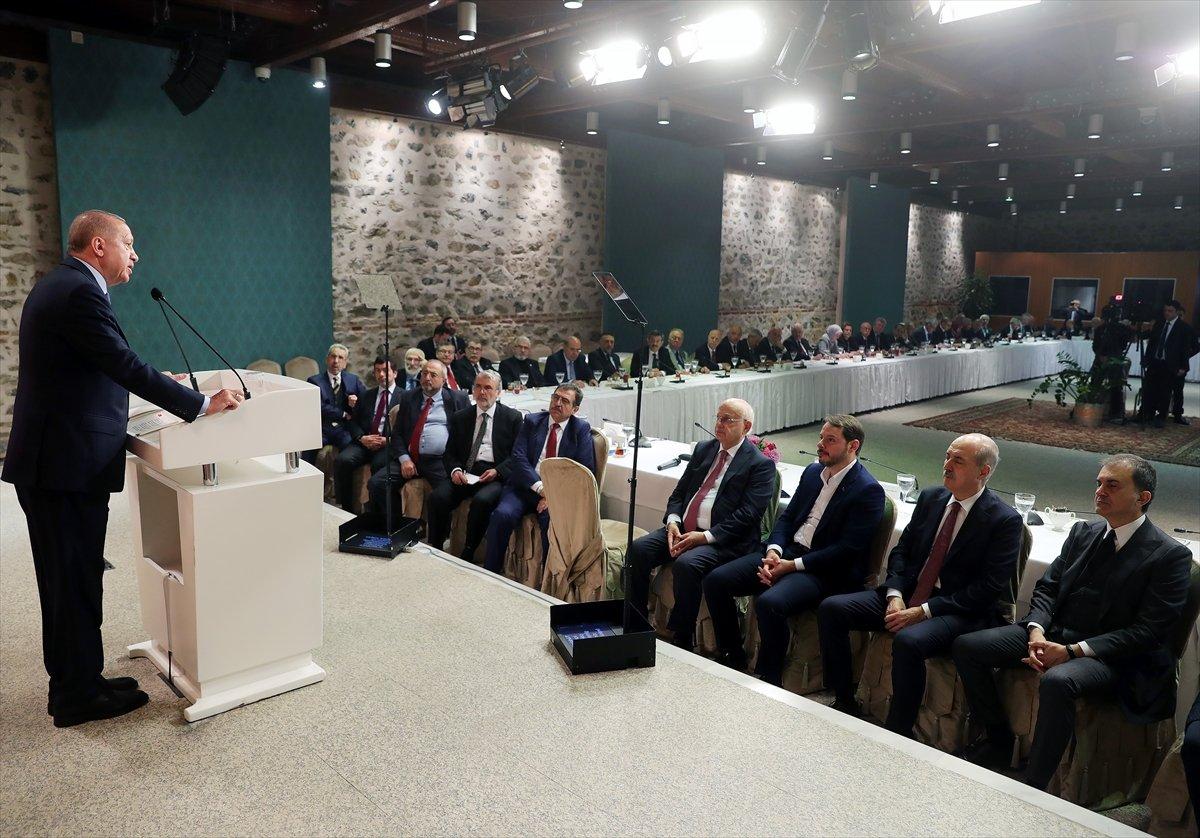 Cumhurbaşkanı Erdoğan, tartışılan konuşmasını yorumladı