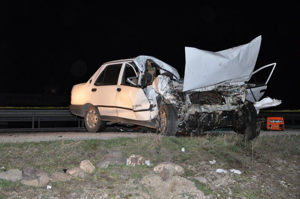 Afyonkarahisar'da trafik kazası: 1 ölü