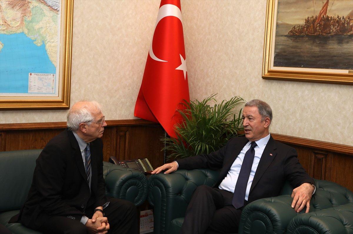 Akar, AB heyetiyle görüştü