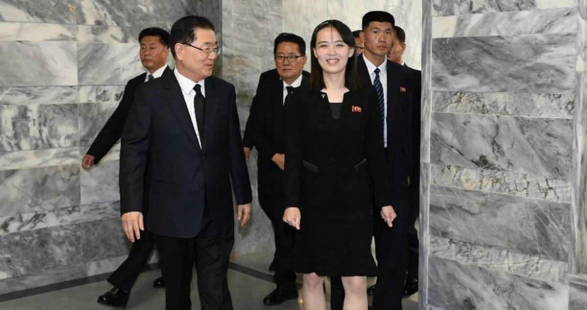 Kim Jong-un'un kız kardeşi, ilk kez resmi açıklama yaptı