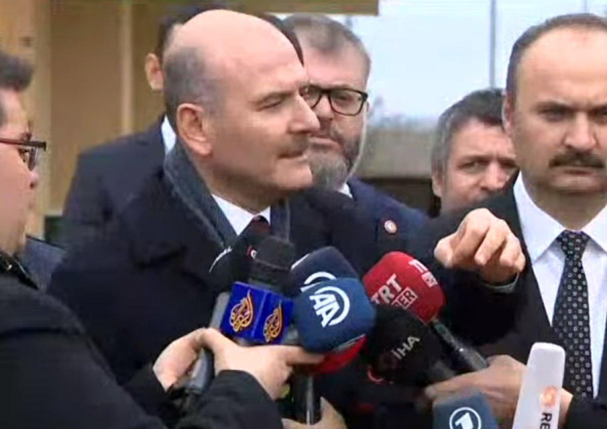 Bakan Süleyman Soylu, muhabirle tartıştı