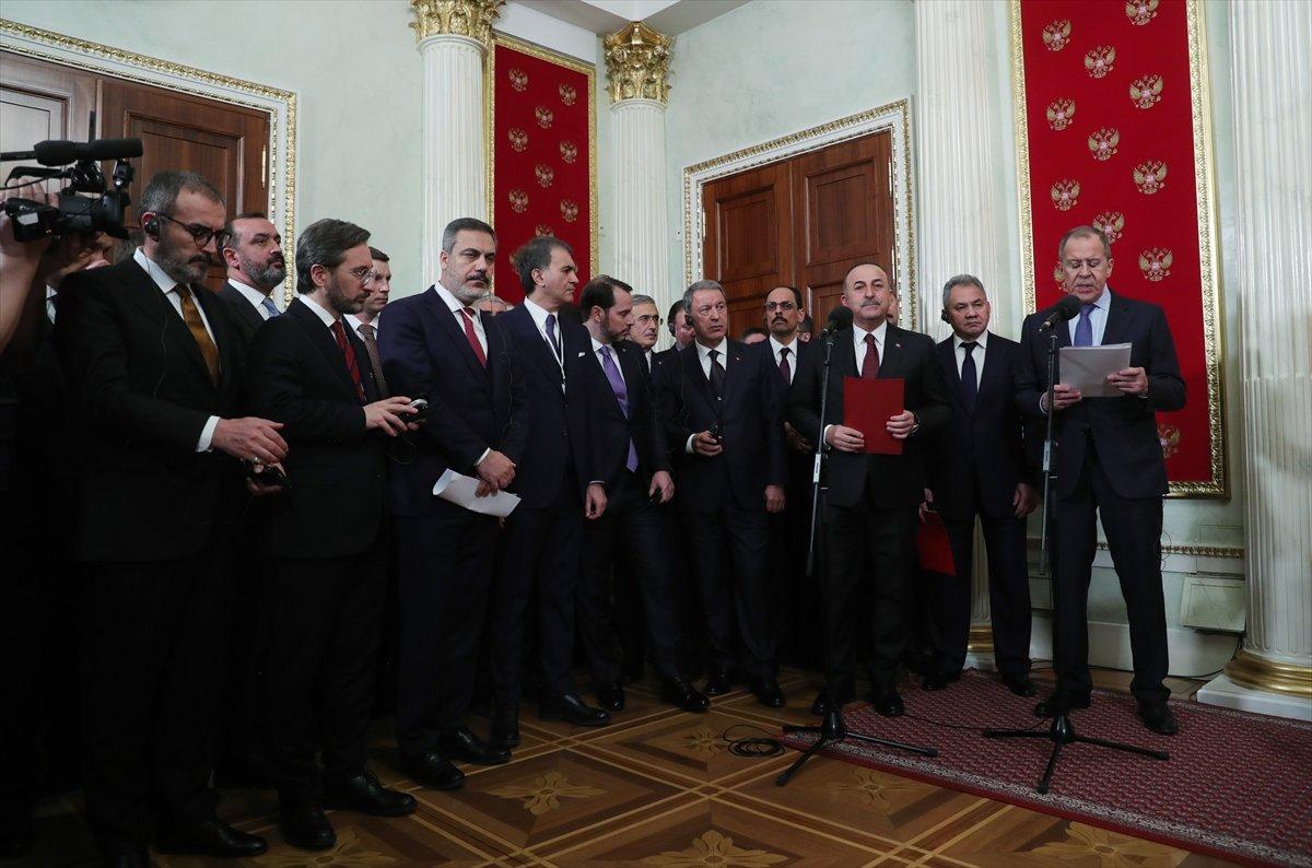 Türkiye ile Rusya arasında imzalanan 3 maddelik mutabakat