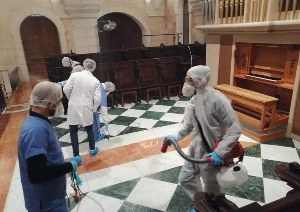 Beytüllahim'de Doğuş Kilisesi korona nedeniyle kapatıldı