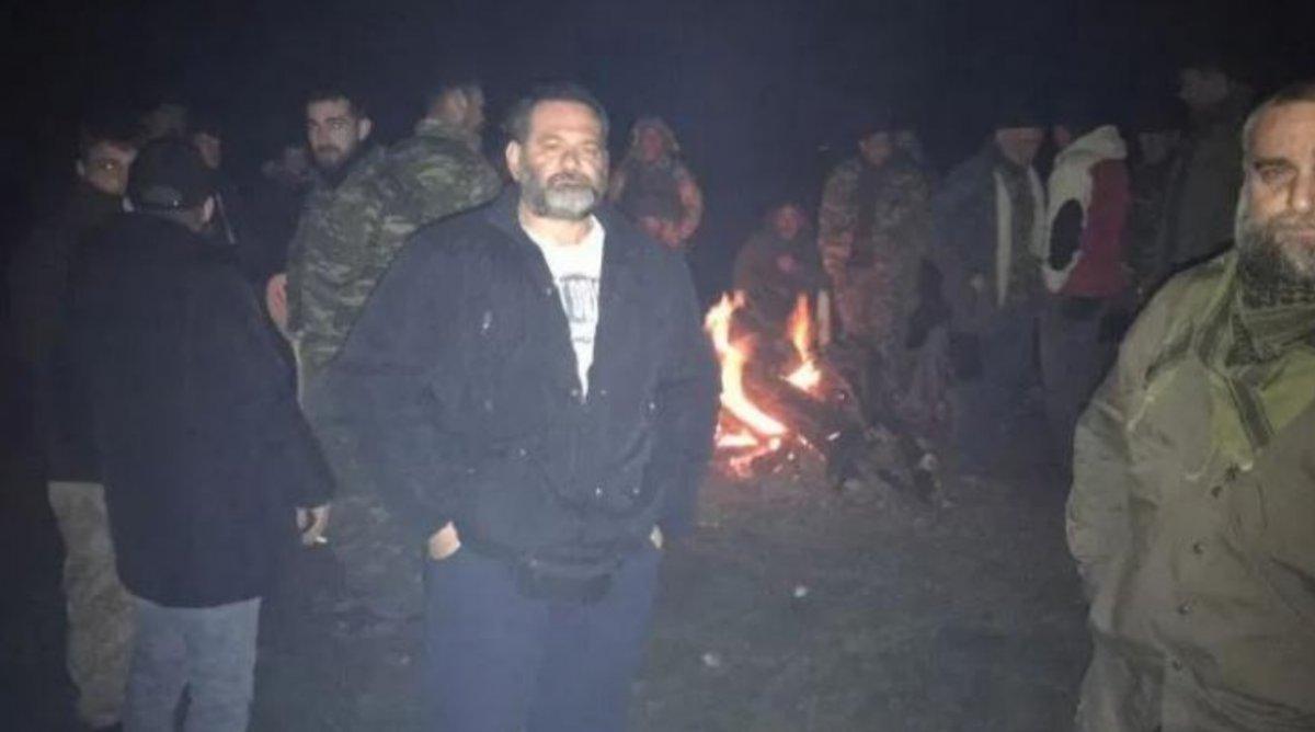 Irkçı Yunan vekil, Türkiye sınırında