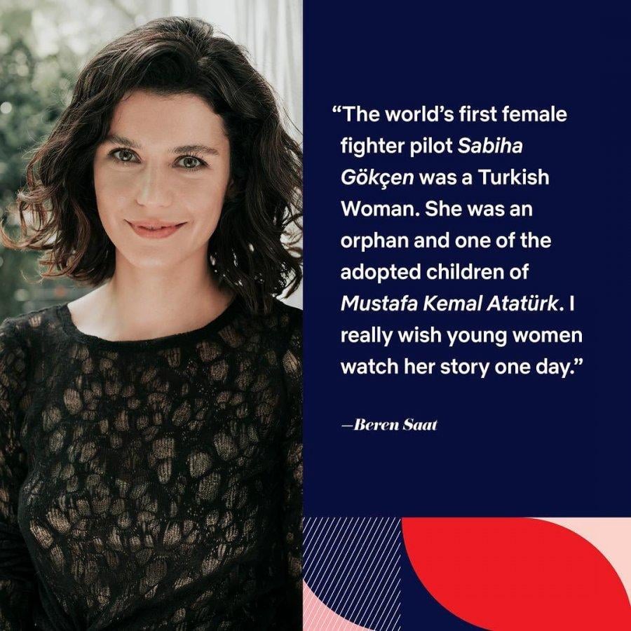 Beren Saat'in Kadınlar Günü paylaşımı