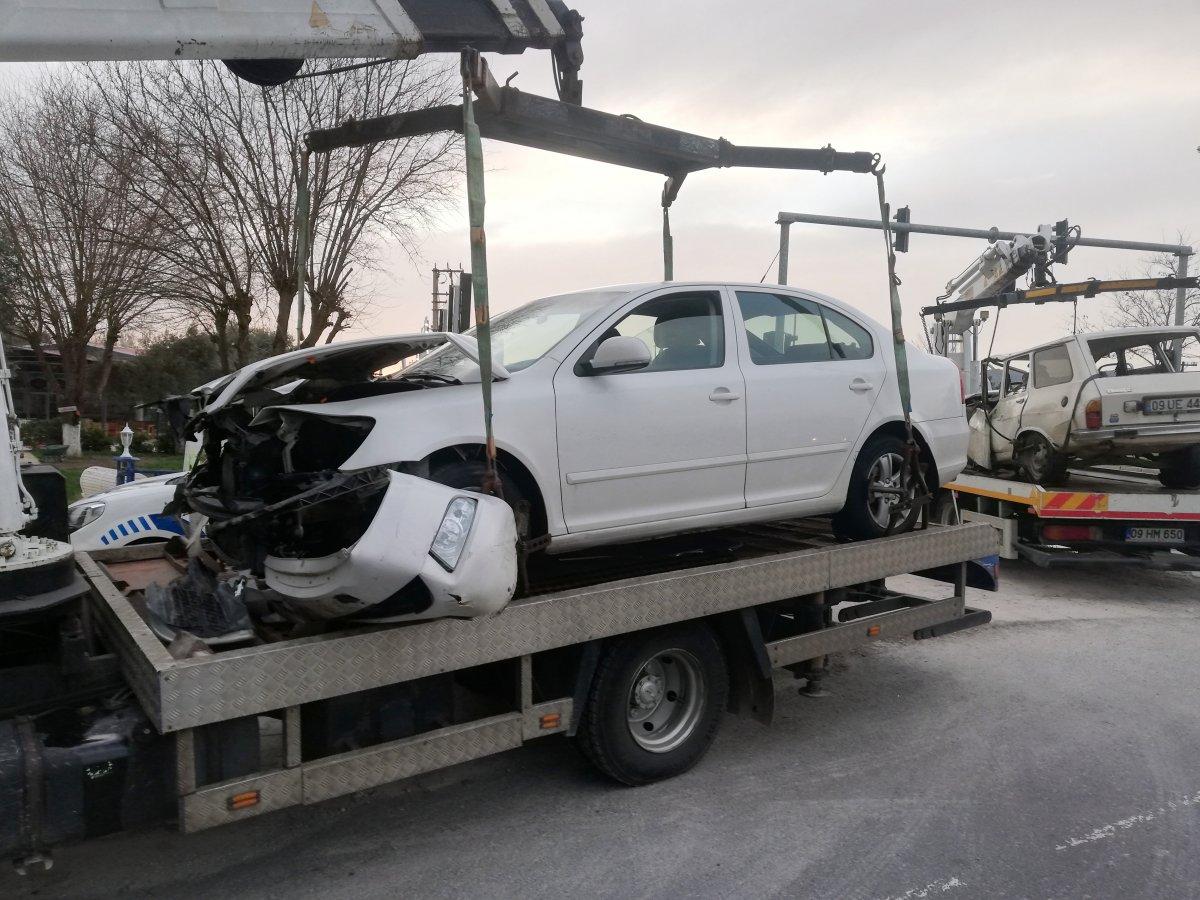 Aydın’da zincirleme trafik kazası: 4 yaralı