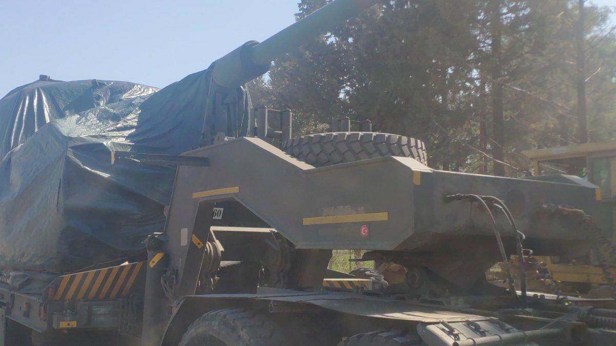 TSK'dan Suriye sınırına obüs sevkiyatı