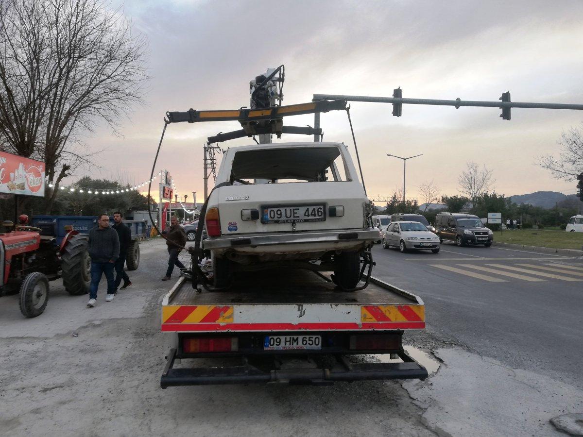 Aydın’da zincirleme trafik kazası: 4 yaralı