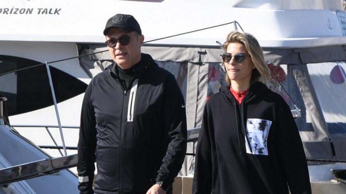 Fikret Orman ile Tuğba Coşkun yürüyüşte