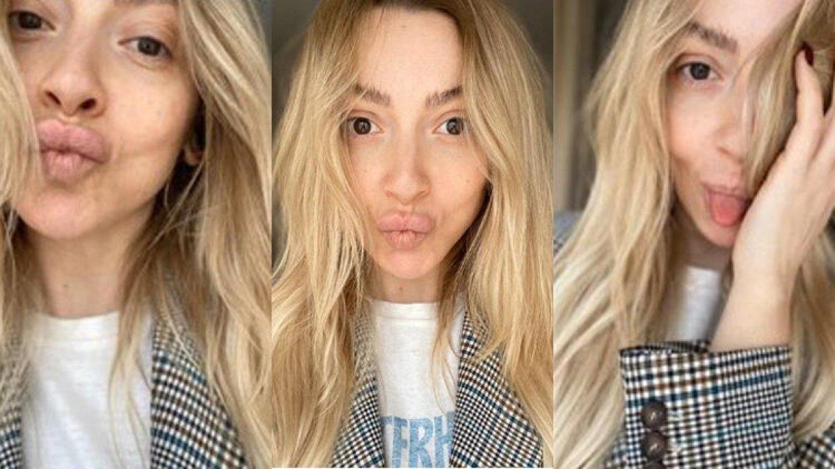 Hadise, yine makyajsız