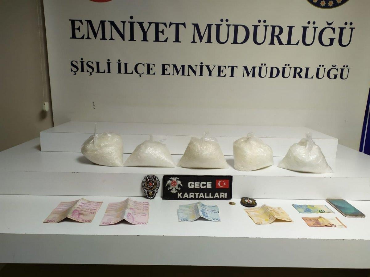 Nişantaşı'nda bekçiler ile torbacı arasında kovalamaca