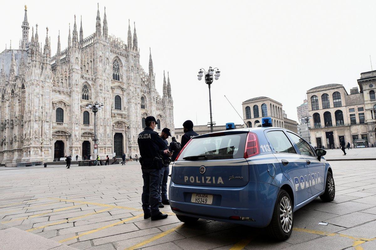 İtalya'da meydanlar boş kaldı