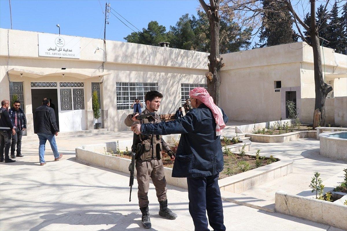 Tel Abyad'da adliye binası hizmete açıldı