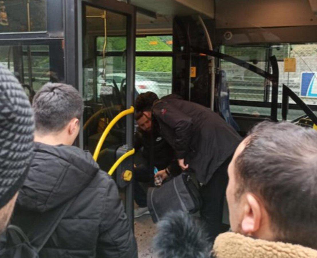 Haliç Köprüsü'nde metrobüs kazası