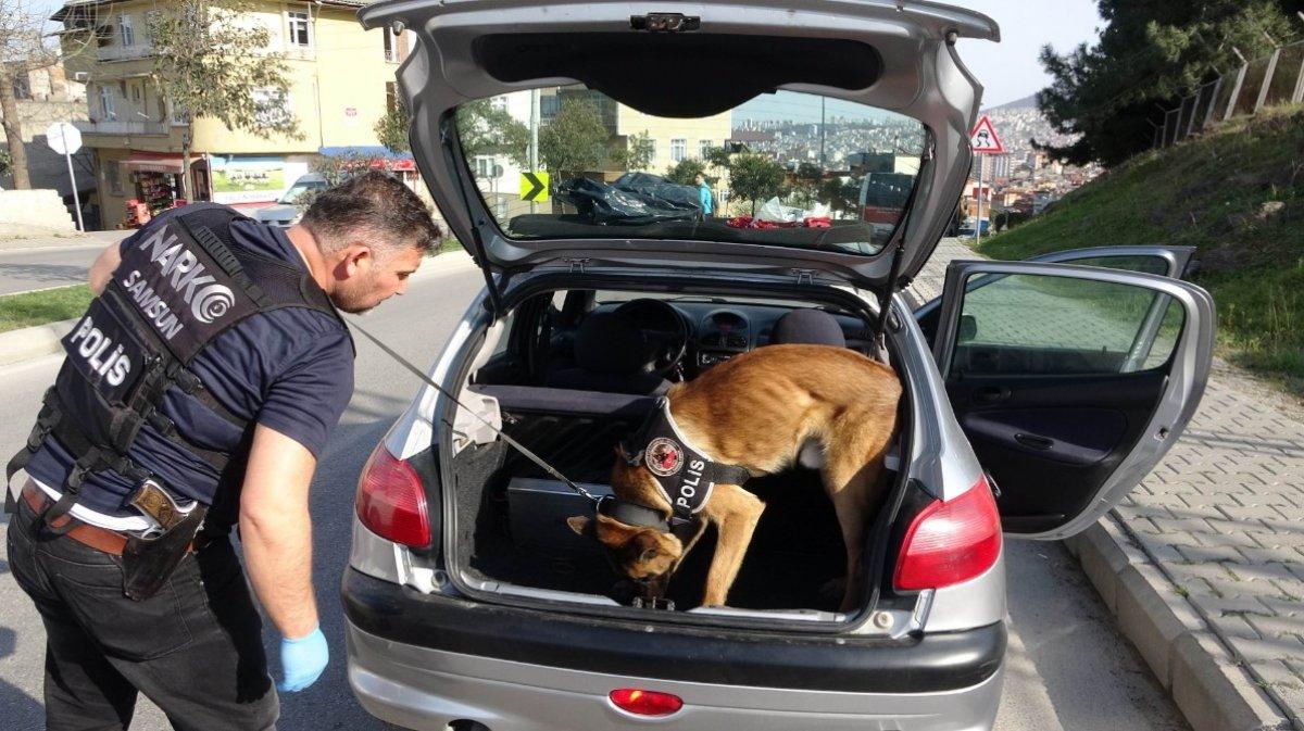 Narkotik uygulamasından kaçan sürücü kıskıvrak yakalandı