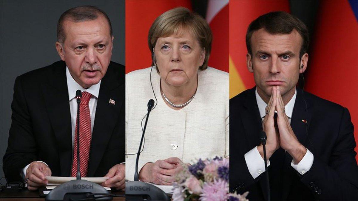 Macron ve Merkel, Türkiye'ye geliyor