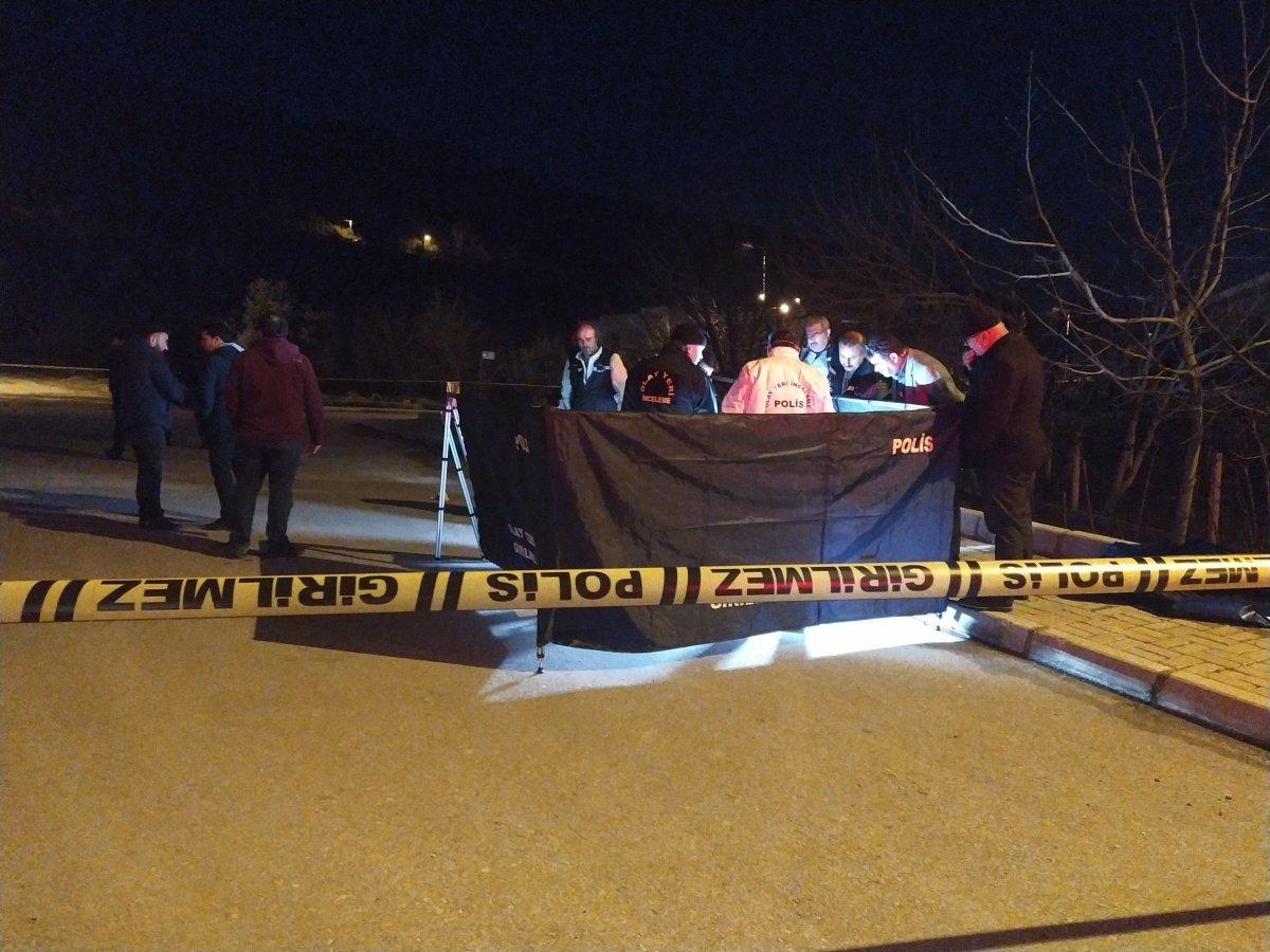 Bir anda yere yığılan şahsın öldürüldüğü tespit edildi