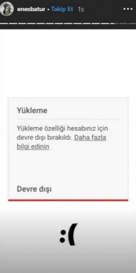 Enes Batur'un YouTube'a video yüklemesi yasaklandı