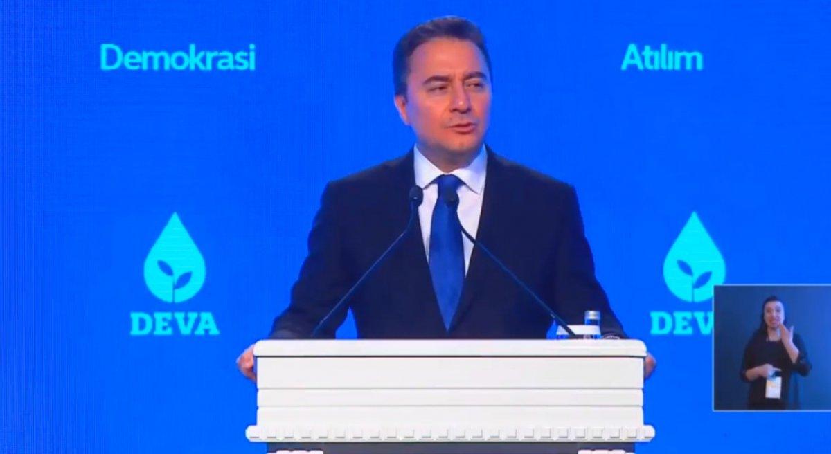 Haber kanalları Ali Babacan'ın konuşmasını yayınlamadı
