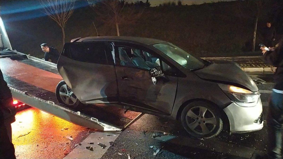 Kazaya sebebiyet veren trafik magandası koşarak kaçtı