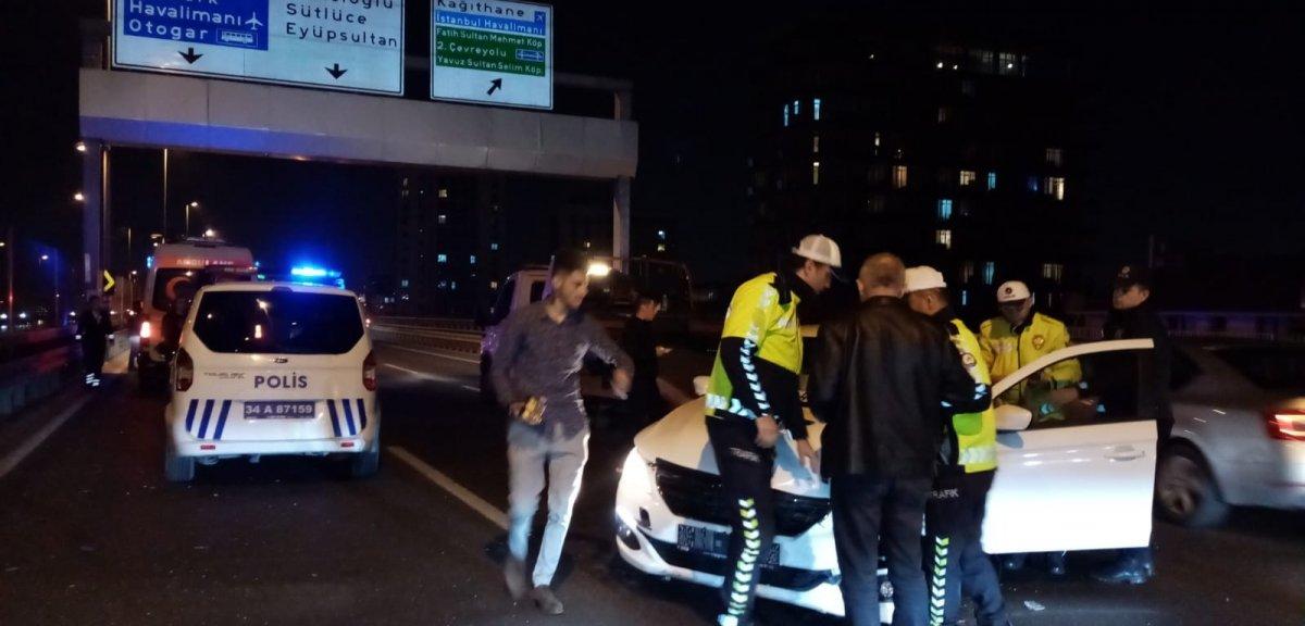 İstanbul'da trafik kazası: 1 yaralı