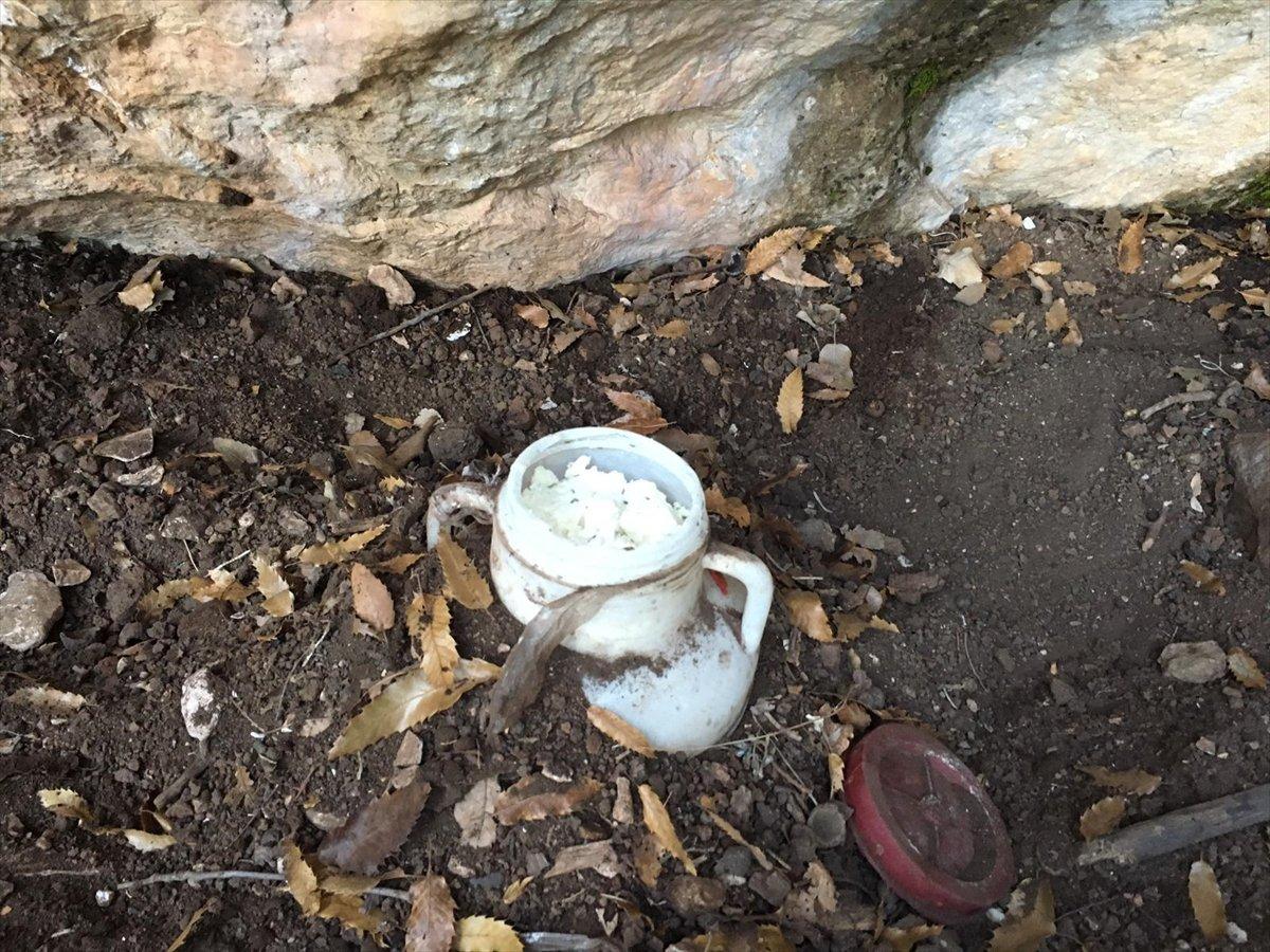 Kapan-7'de 17 mağara imha edildi