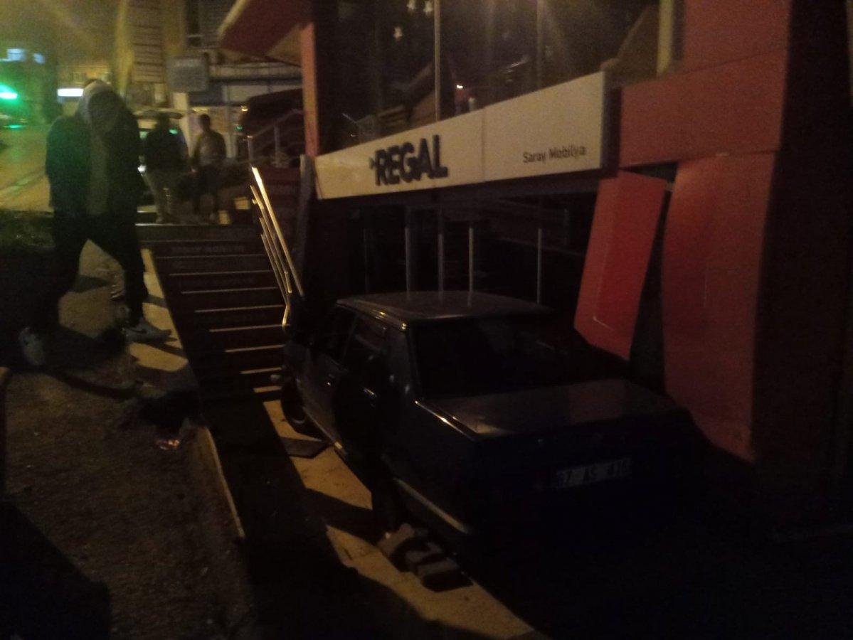 Zonguldak'ta alkollü sürücü yoldan çıktı