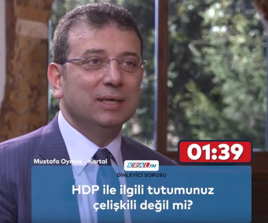 Ekrem İmamoğlu, Demirtaş'ın tutuklanmasını değerlendirdi