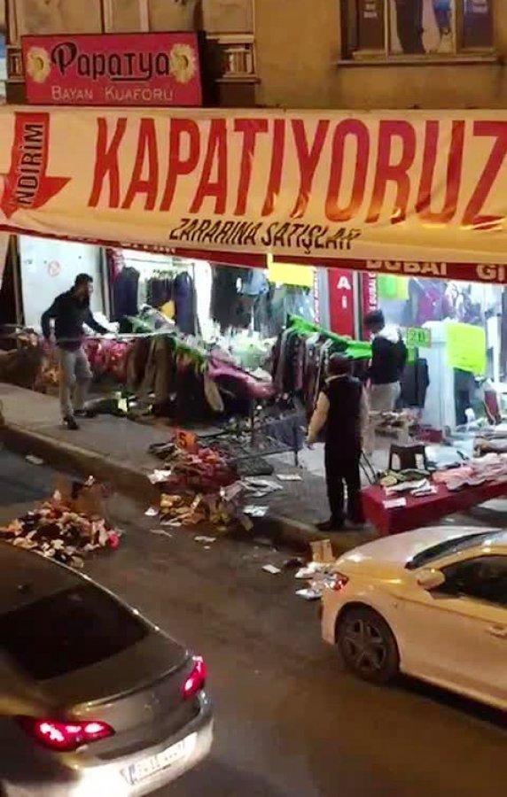 Maltepe'de bir mağazaya 3 kişi saldırdı