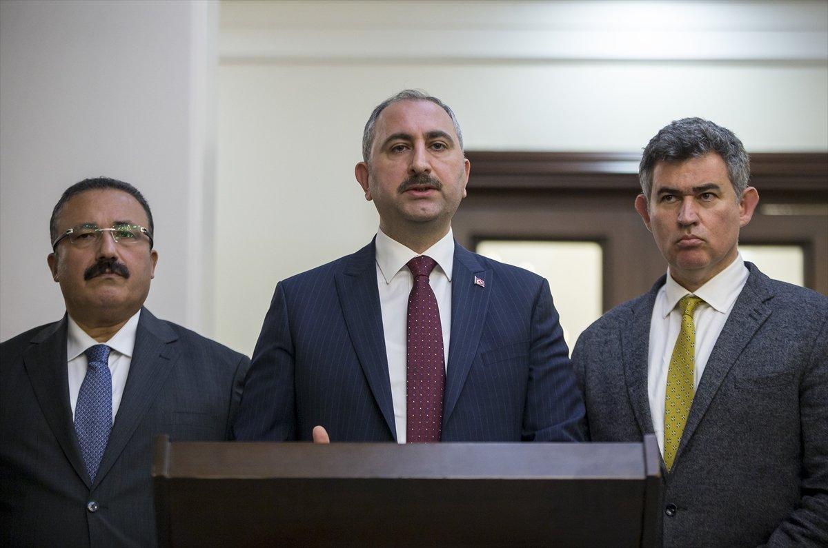 Adalet Bakanı Gül, yargıda korona önlemlerini açıkladı