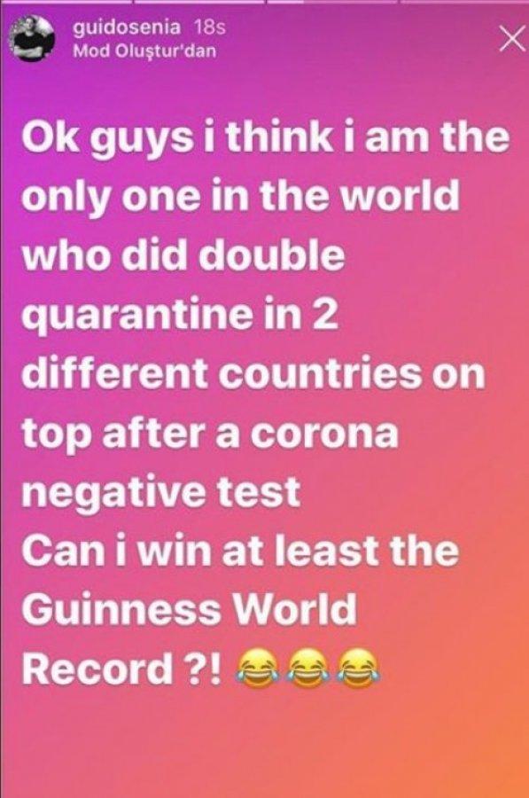 Şeyma Subaşı'nın sevgilisi karantinadan rahatsız oldu