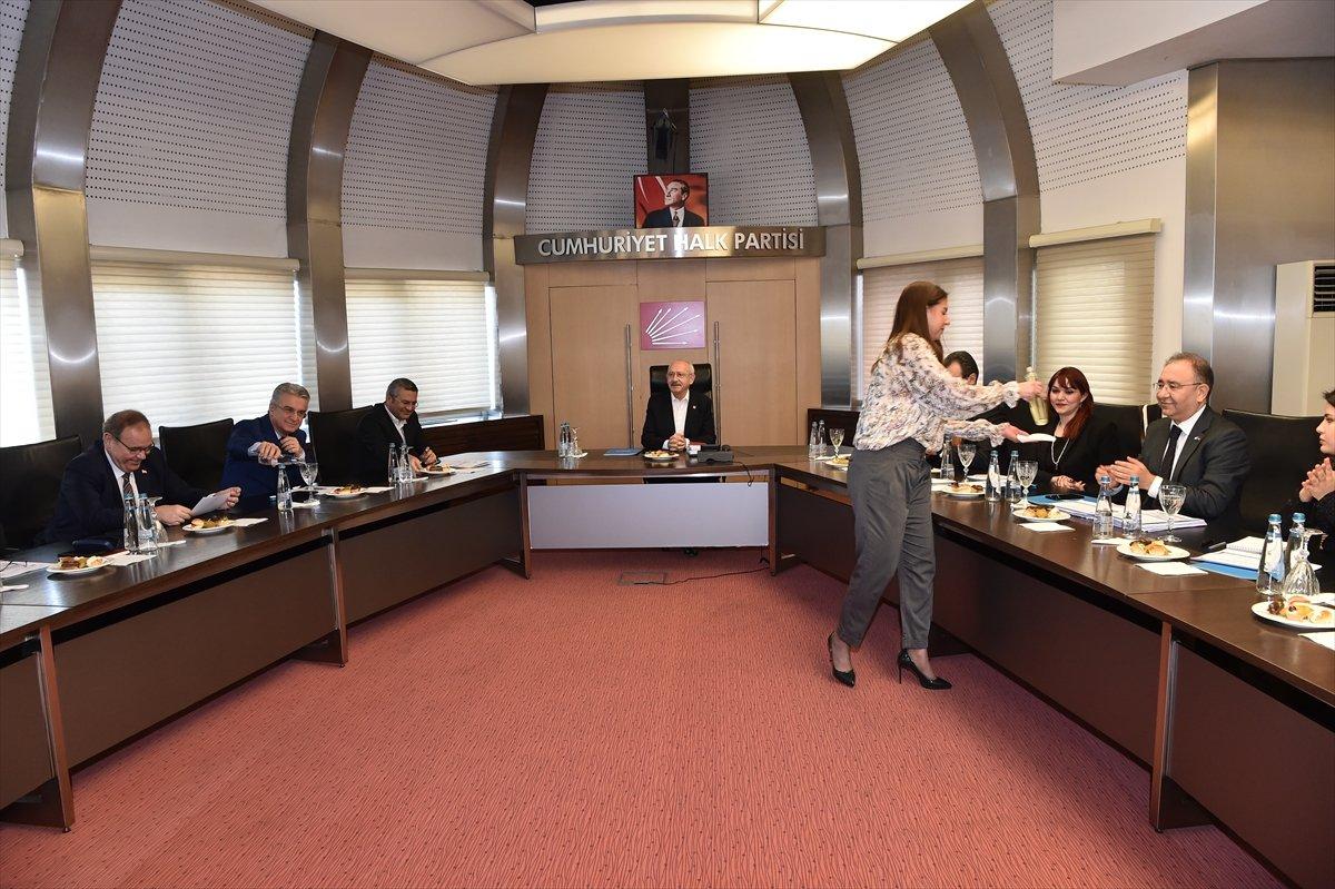 Kılıçdaroğlu, DSÖ heyeti ile görüştü