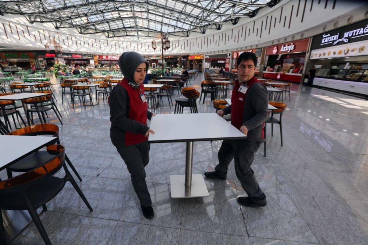 AVM'lerde koronavirüs önlemi