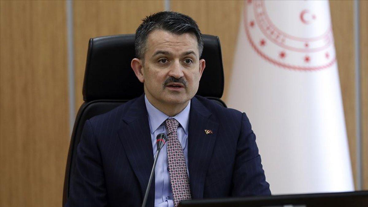 Bakan Pakdemirli: Temel gıda üretiminde sıkıntı yok