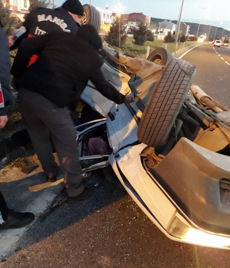 Manisa'da trafik kazası: 5 yaralı