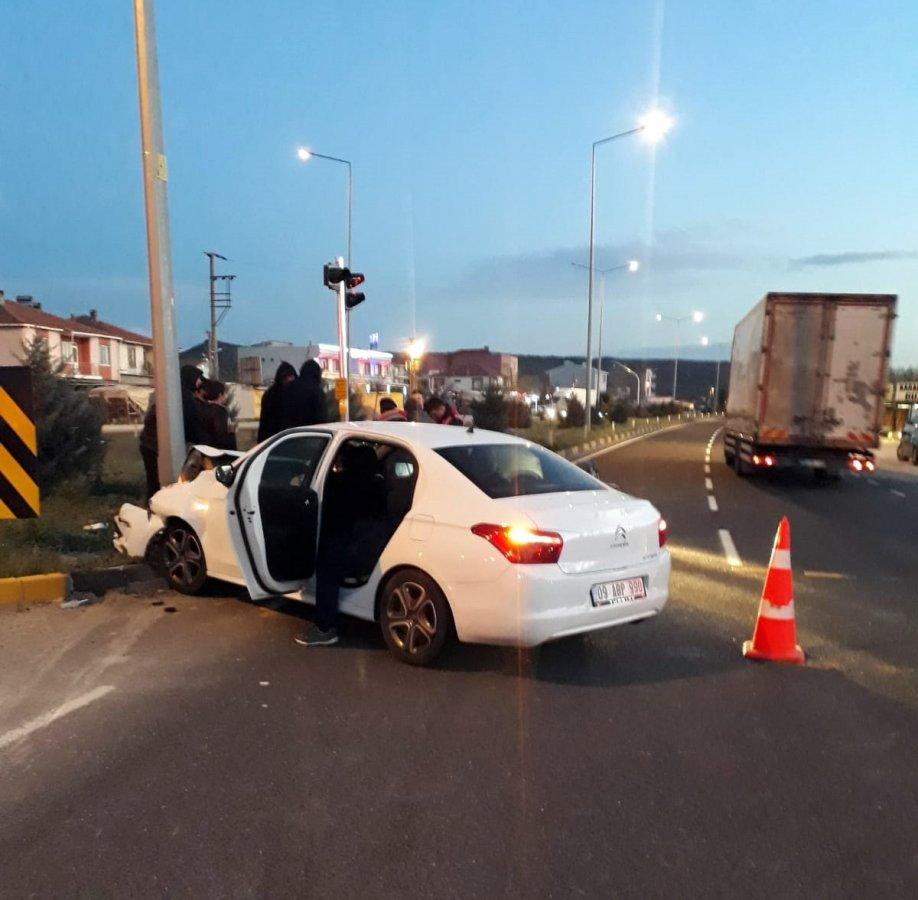 Manisa'da trafik kazası: 5 yaralı