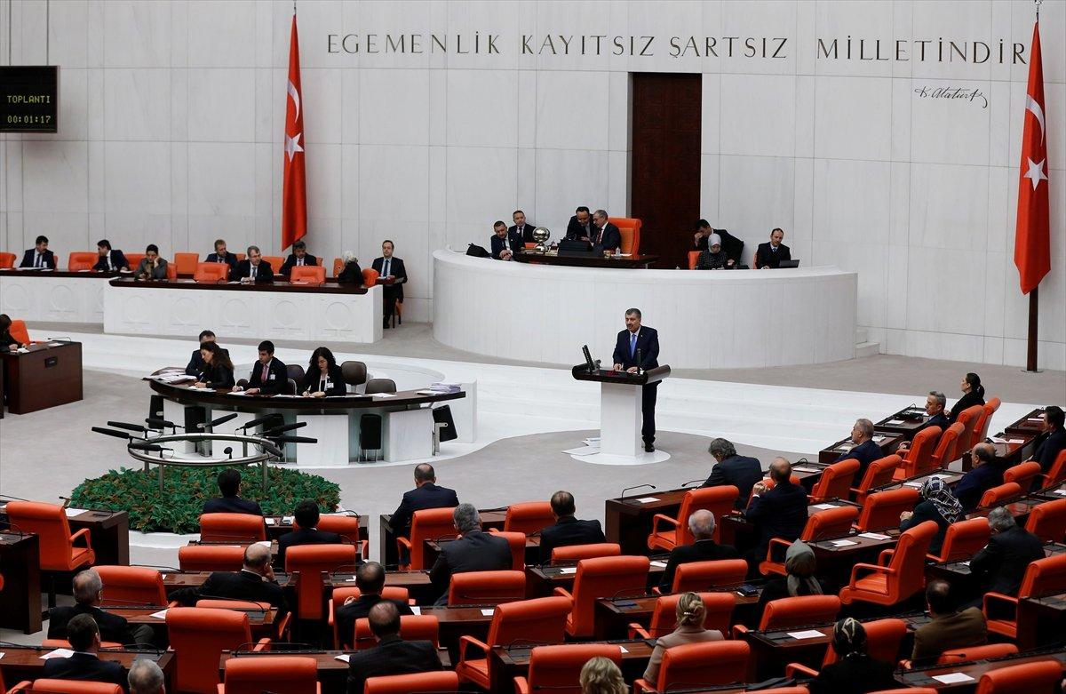 Meclis'te koronavirüs oturumu