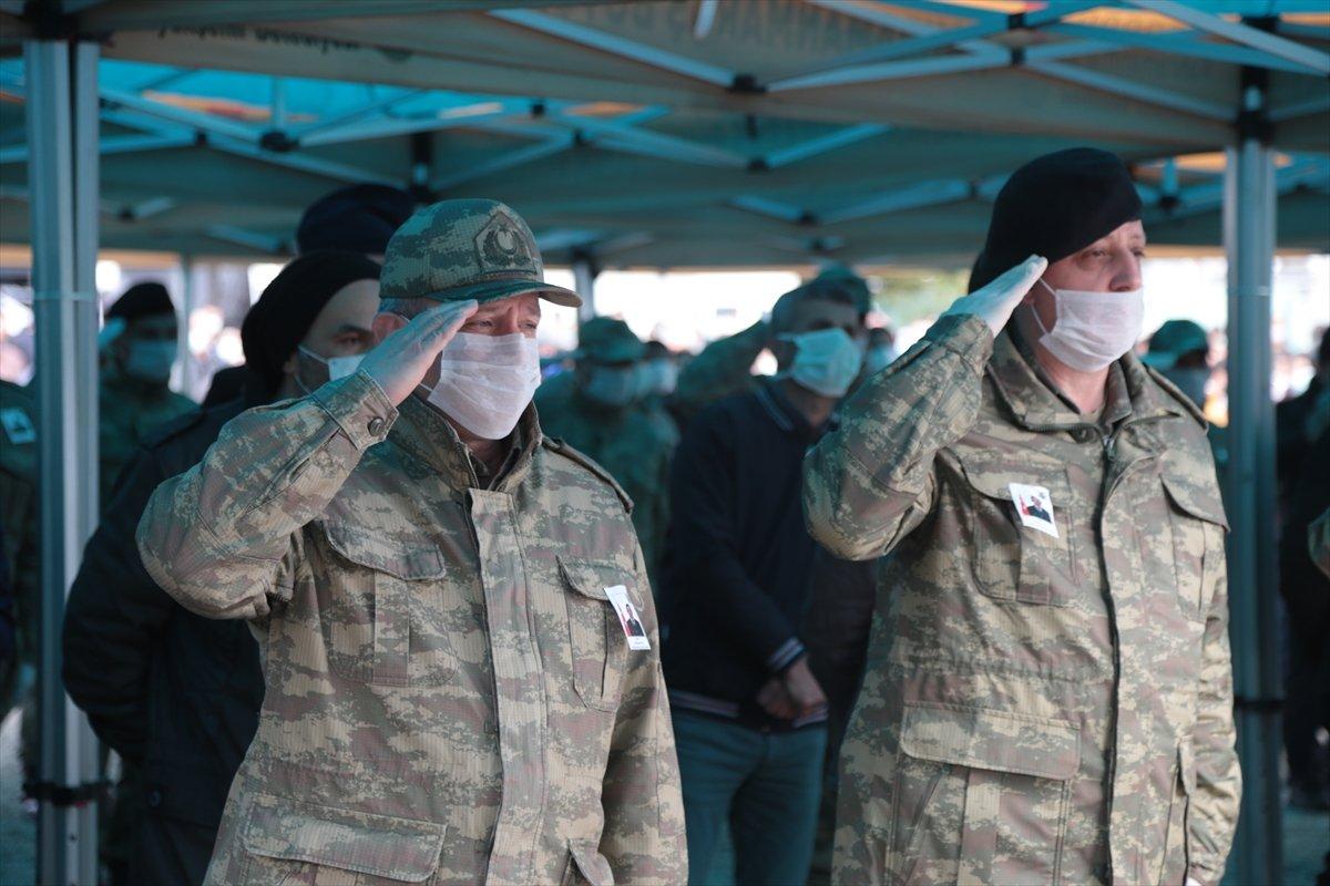 İdlib şehidi Kahramanmaraş'ta son yolculuğuna uğurlandı