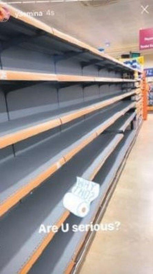 Emina Jahovic'in tuvalet kağıdı isyanı