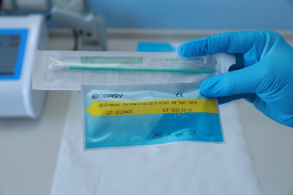 15 dakikada sonuç veren tanı kitinin kullanımına başlandı