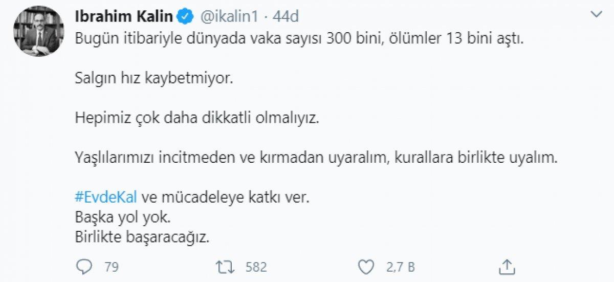 İbrahim Kalın: Yaşlılarımızı incitmeden uyaralım