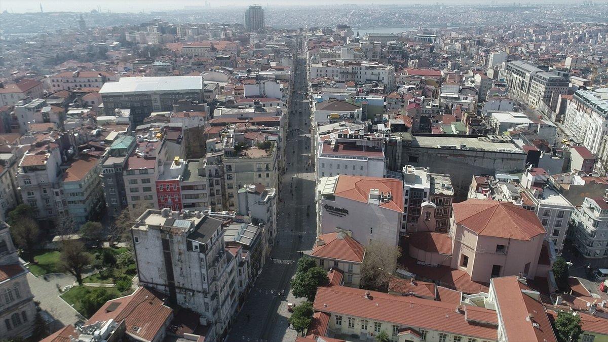 İstanbul meydanları havadan görüntülendi