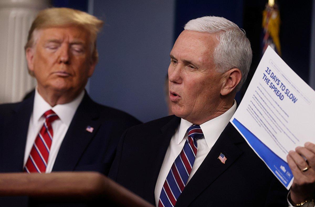 Mike Pence'in koronavirüs testi negatif çıktı