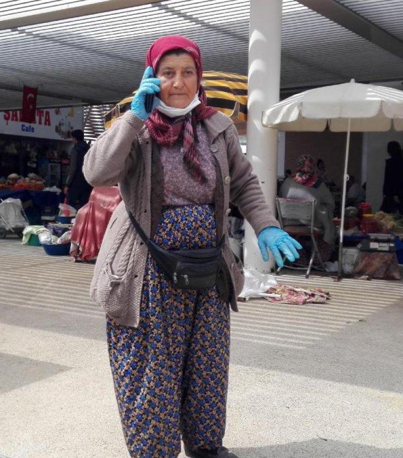 Manavgat'ta sokağa çıkan yaşlı kadının savunması şaşırttı