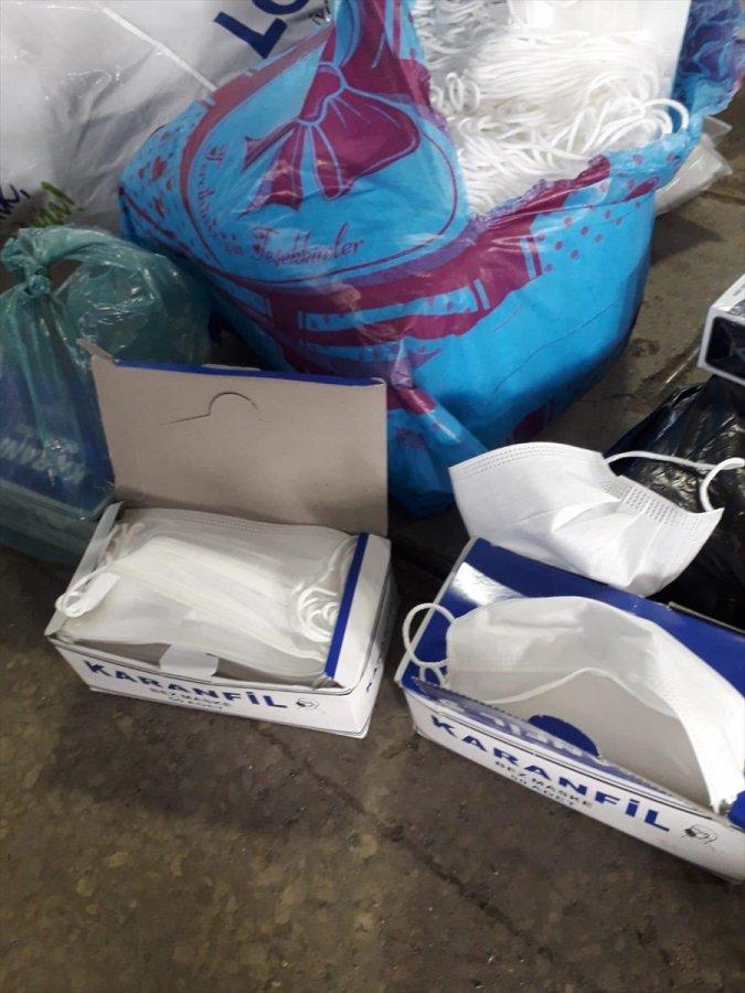 Van'da gümrük kaçağı 1.500 tıbbi maske ele geçirildi