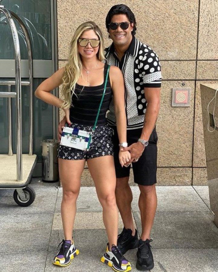 Brezilyalı Hulk, eski eşinin yeğeni ile evlendi