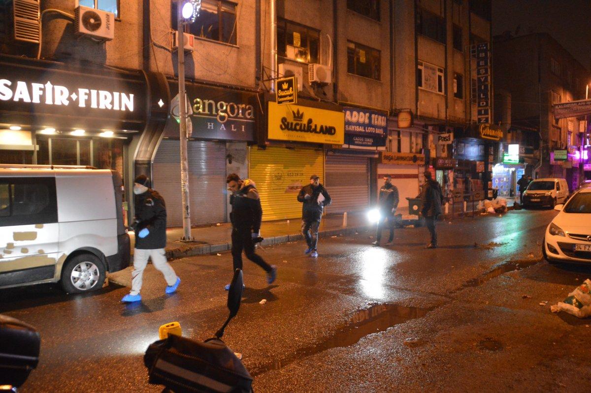 Kağıthane'de bir iş yerine silahlı saldırı: 3 yaralı